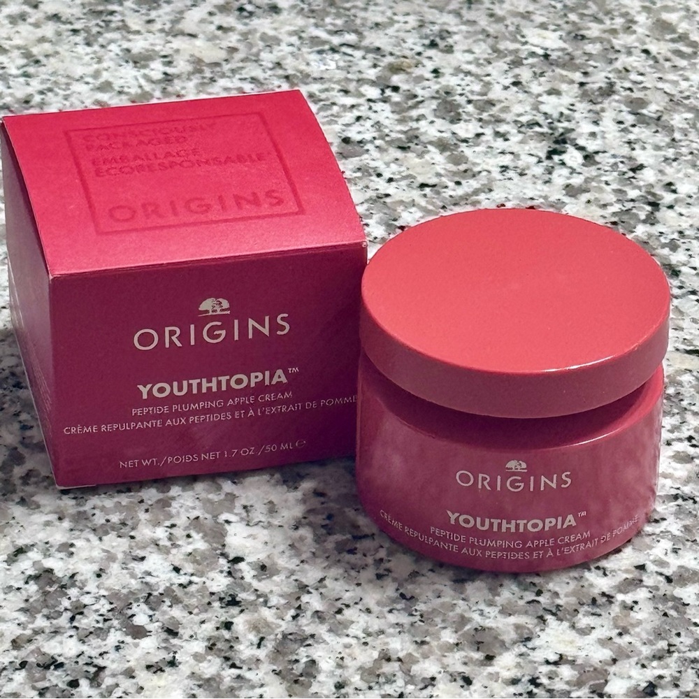 Origins Youthtopia Peptide Plumping Apple Cream 1.7oz NIB